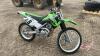 2019 Kawasaki KLX 140G Dirt bike, VIN: JKBLXPC39KDA07623, H81, Owner: Bradley H Graham, Seller: Fraser Auction ____________________ **TOD in office** - 2