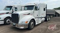 2013 Peterbuilt 386 T/A Highway Truck, SAFETIED, 1,780,431 showing, VIN: 1XPHDP9X1DD168260, H74, Owner: Vandaele Logistics Ltd., Seller: Fraser Auction __________________________ **Key and TOD in office**