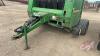JD 535 Rnd Baler, S/N 951025, H92 **Monitor in office shed** - 3