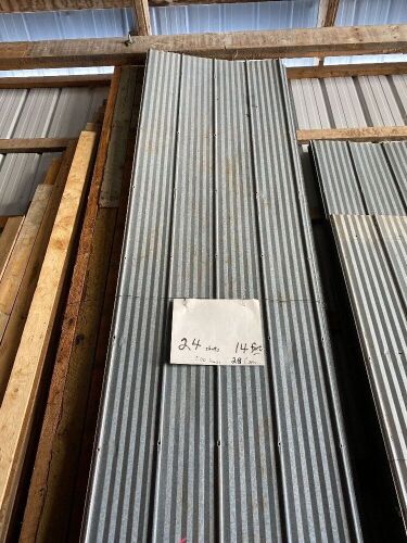 used metal cladding