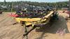 36' Honey Bee sp36 Draper Header, S/N 436021648, H95 - 2
