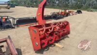 7' IH 80 3pt snowblower, S/N 3090904C006863, H100