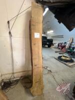 92" long MB Oak Live Edge board (B), H110