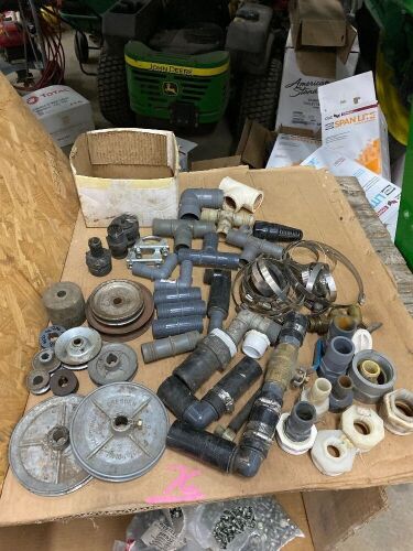 plumbing fittings, belt pulleys