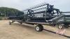 35' MacDon FD70 Flex Draper header, S/N 213746, H130