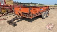 Dual 600 T/A manure spreader, H115