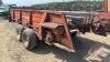 Dual 600 T/A manure spreader, H115 - 3