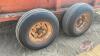 Dual 600 T/A manure spreader, H115 - 5