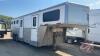 2006 28' Silver Lite T/A gooseneck horse trailer, VIN: 1S9DG22266S609993, H135, Owner: Shane D Gardner, Seller: Fraser Auction _______________________ **TOD in office**