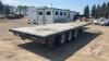 24' Homemade triple axle trailer, S/N: NA, H136, Owner: Lacey Holdings Ltd., Seller: Fraser Auction _________________________ **TOD in office** - 3