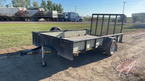 2013 12' Big Tex 35SA S/A Trailer, VIN: 16VAX1216D2A98772, H155, Owner: Belva M Fortune, Robert G Fortune, Seller: Fraser Auction ______________________**TOD in office**