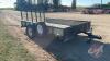 2013 12' Big Tex 35SA S/A Trailer, VIN: 16VAX1216D2A98772, H155, Owner: Belva M Fortune, Robert G Fortune, Seller: Fraser Auction ______________________**TOD in office** - 2