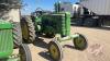 JD Model A 2WD tractor, S/N 598596, H125 - 2