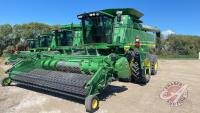 JD 9860 Premium STS Combine, S/N 715632, H125 **Keys/Service records - Office** **Concaves - Office Shed**