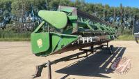 30' JD 230 rigid header, S/N 611737, H112