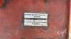 NH 850 Chain baler, S/N 459119, H129 ***Control Box - Office Shed*** - 8