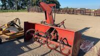 86" Ber-Vac 765 snowblower, H129