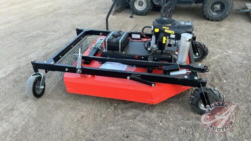 New 52" DR power tow behind brush mower, S/N 3012394729, H170 **Bag of parts/manual - Office Shed**