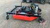 New 52" DR power tow behind brush mower, S/N 3012394729, H170 **Bag of parts/manual - Office Shed** - 2