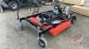 New 52" DR power tow behind brush mower, S/N 3012394729, H170 **Bag of parts/manual - Office Shed** - 3