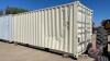 20' Shipping Container, S/N RXCU1041407, H117