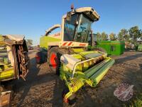 Claas Jaguar 850 Speed Star forage harvester, S/N 492-04769, H159 ** Keys -Office** **Manual/Tool box - Office Shed**