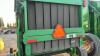 JD 567 Mega Wide Rnd baler, S/N X198127, H176 **Monitor - Office Shed** - 9