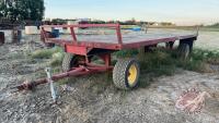 8 x 19 4 wheel bale wagon, H165