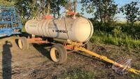 1000 Gal Westeel NH3 tank, H129