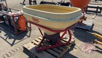 3 pt Vicon Spin spreader/broadcaster, H164 **Parts bucket in office shed**