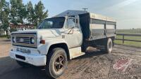 1979 Chevy C70 Custom Deluxe S/A Grain truck, Safetied, 70,895 showing, VIN: C17DB9V131345, H198, Owner: Brendon B Hudon, Seller: Fraser Auction ______________________ **Keys, TOD & safety in office**