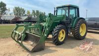 JD 6410 MFWD Tractor, S/N 267226, H178 **Keys - Office**