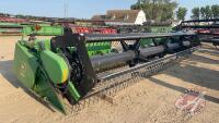 24' JD 924 Rigid straight cut header, S/N 631515, H195