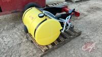 55 Gal bale Innoculator tank + pump, H198 **Black box/wiring - Office Shed**