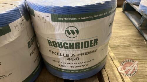 Roughrider 4000/450 baler twine for lg sqr balers, H134