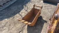 12" Trenching bucket for excavator, H119