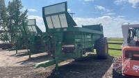 Bunning Lowlander MK490 S/A Manure Spreader, S/N 4854UMSL90, H119