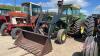 JD 4320 2WD tractor, S/N 013992R, H100 **PTO - Office shed** **Keys - Office** - 2