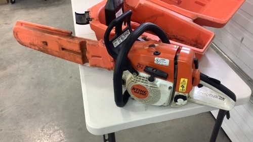 Stihl MS260 chainsaw