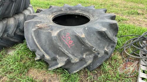 USED Titan 28L-26 Rice Tread Combine Tire