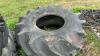 USED Titan 28L-26 Rice Tread Combine Tire - 2