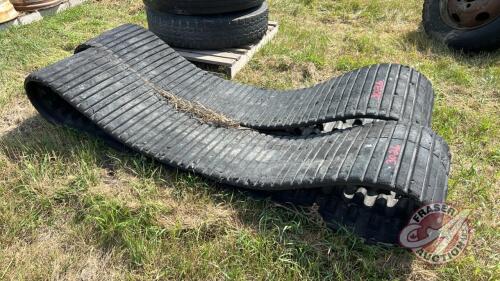 USED Rubber Tracks Off Posi Track Skid Steer