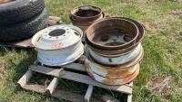 Pallet of Assorted Truck Rims