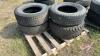 USED Pallet of (4) Assorted Light Truck Tires