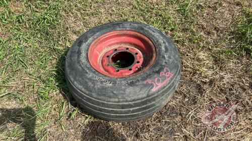 USED Firestone 11L-15 Imp Tire on 8 Bolt Rim