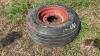 USED Firestone 11L-15 Imp Tire on 8 Bolt Rim - 2