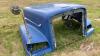 Fibreglass Freightliner Truck Hood (blue) - 2