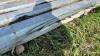 Approx (24) 29' Sheets of White Deep Red Metal Cladding - 2