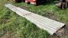 Approx (24) 29' Sheets of White Deep Red Metal Cladding - 5
