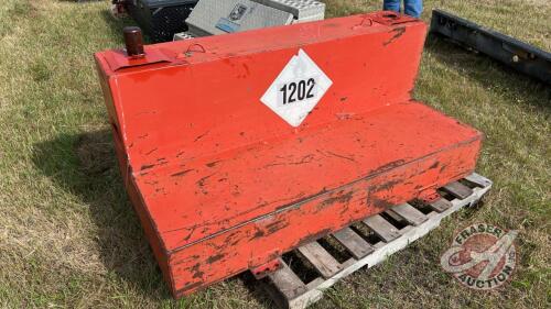 Metal L Shape Skid Tank, No Pump
